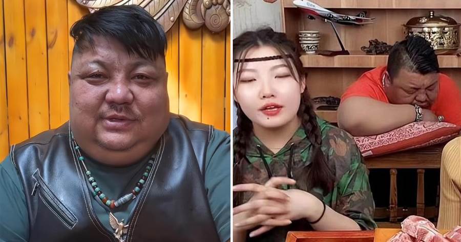 吃播網紅半年吃110只羊！體重達500斤，眼神呆滯「臉黑成炭」，近況曝網友淚求：別再吃了